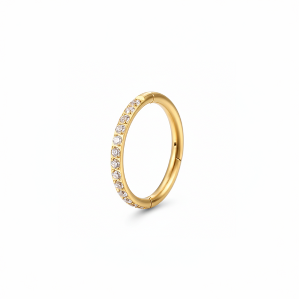 Celeste Helix Hoop